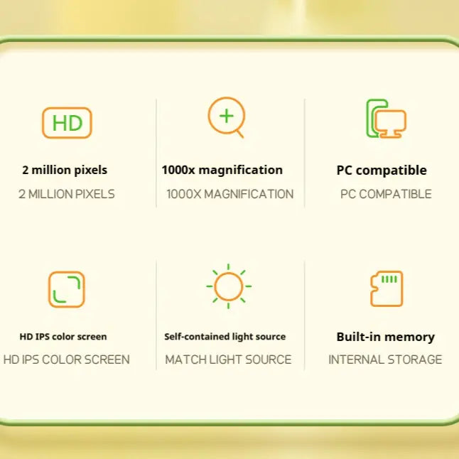 Tragbares Handmikroskop für Kinder