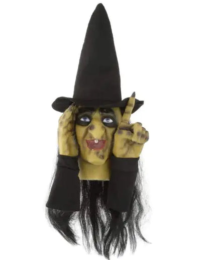 Gruselige Halloween Fensterfigur