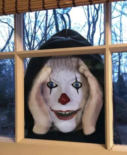 Gruselige Halloween Fensterfigur