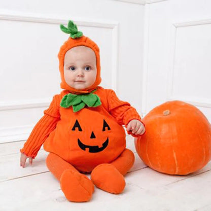 Pumpkin Baby Halloween Jumpsuit